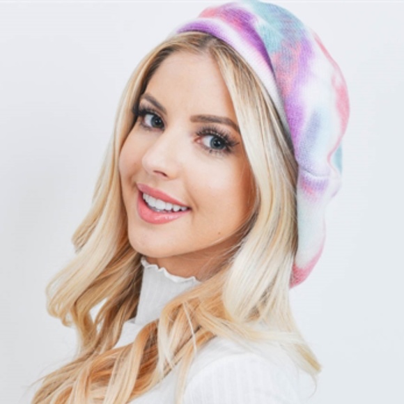 Tie Dye Beret Hat main image 6